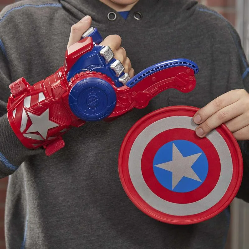 Мстители NERF сила двигается Marvel Капитан Америка щит строп NERF дисковый Запуск игрушка для детей ролевые игрушки для детей E7375
Мстители NERF сила двигается Marvel Капитан Америка щит строп NERF дисковый Запуск игрушка для детей ролевые игрушки для детей E7375