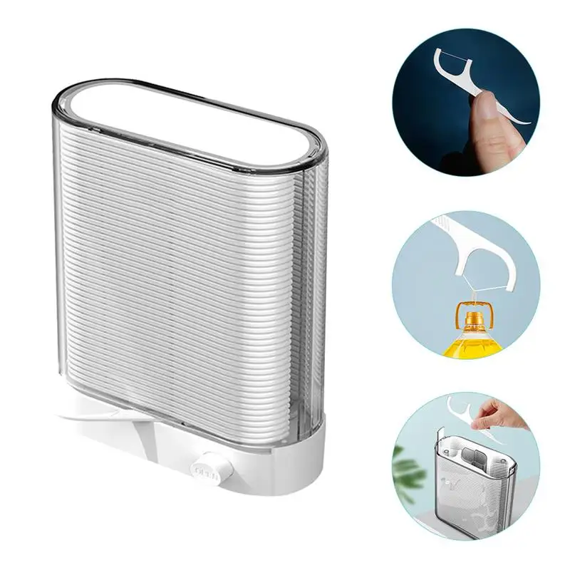 Floss Picks Dental Teeth Cleaning Flossers Sticks Tooth Interdental Automatic Oral Dispenser Cleaners Toothpick -Random Color
Floss Picks Dental Teeth Cleaning Flossers Sticks Tooth Interdental Automatic Oral Dispenser Cleaners Toothpick -Random Color