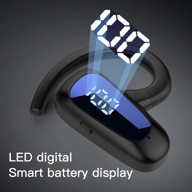 Hd Call Single Earbuds Ultra Long Standby Headset Waterproof Wireless Earphones Headphones Digital Display 
Hd Call Single Earbuds Ultra Long Standby Headset Waterproof Wireless Earphones Headphones Digital Display