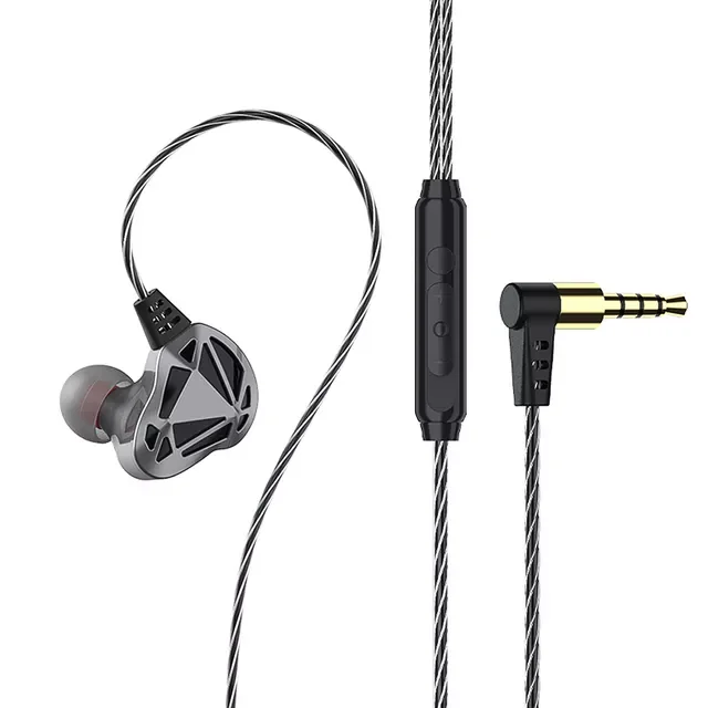 AK7 3.5mm Wired Headphones Musician HiFi Earphone Dual Drive Bass Stereo Headset Games Sports Earphones with Microphone
AK7 3.5mm Wired Headphones Musician HiFi Earphone Dual Drive Bass Stereo Headset Games Sports Earphones with Microphone