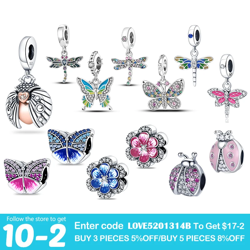 2022 Fits Original Pandora Bracelet 925 Silver Charms Beads Ladybug series For Women 925 Silver Pendant Beads Diy Jewelry
2022 Fits Original Pandora Bracelet 925 Silver Charms Beads Ladybug series For Women 925 Silver Pendant Beads Diy Jewelry