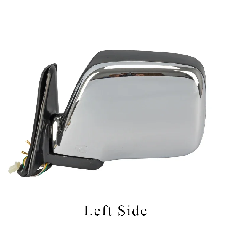 MTAP для Toyota Land Cruiser 80 LC80 1992-1997 3-контактное хромированное наружное зеркало заднего вида в сборе без подогрева
MTAP для Toyota Land Cruiser 80 LC80 1992-1997 3-контактное хромированное наружное зеркало заднего вида в сборе без подогрева