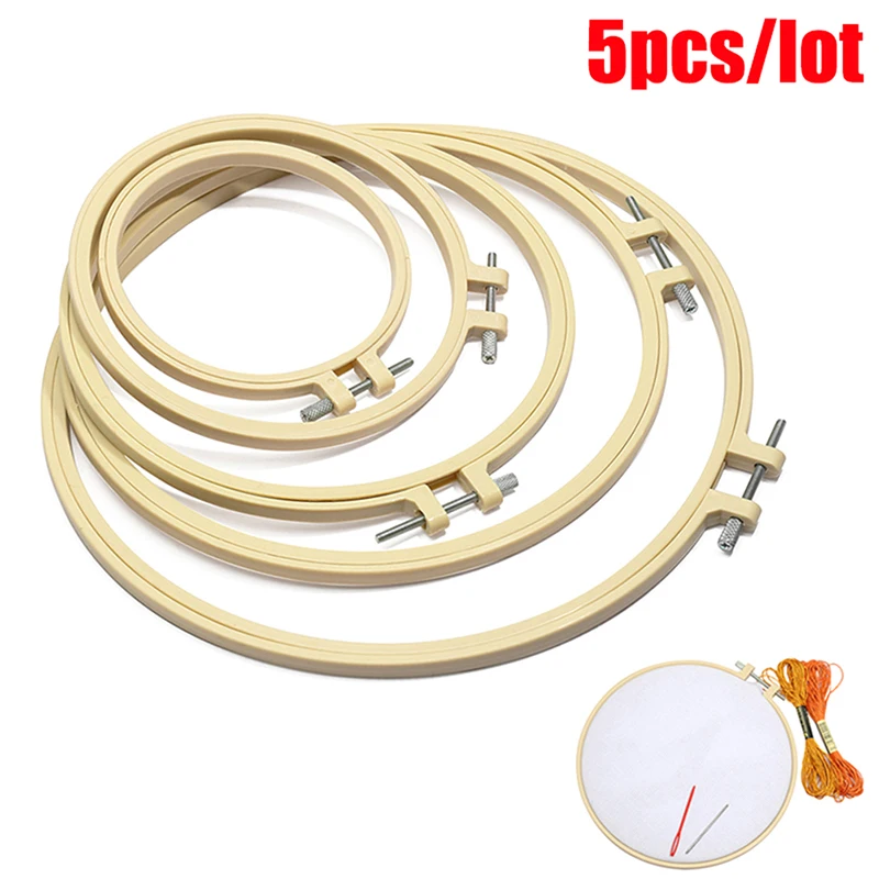 5pcs 12.5/16/20/24/29cm Bamboo Embroidery Hoop Ring Circle Round For DIY Needlecraft Cross Stitch Handwork Sewing Household Tool
5pcs 12.5/16/20/24/29cm Bamboo Embroidery Hoop Ring Circle Round For DIY Needlecraft Cross Stitch Handwork Sewing Household Tool