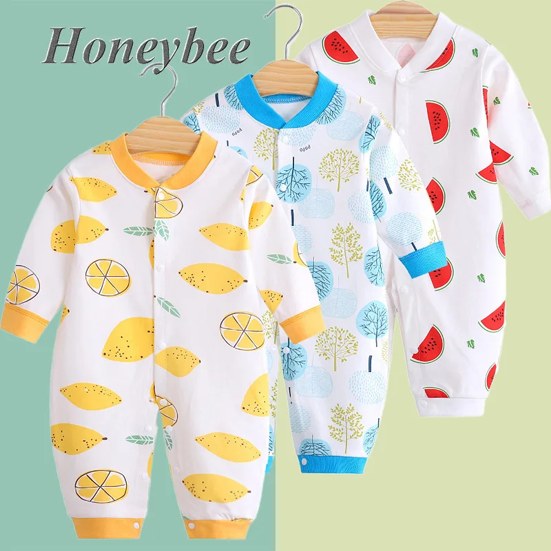 Baby Bodysuit 100% Cotton Printed Baby Long Sleeve Jumpsuit Newborn Cute Clothes Baby Home Clothes
Baby Bodysuit 100% Cotton Printed Baby Long Sleeve Jumpsuit Newborn Cute Clothes Baby Home Clothes