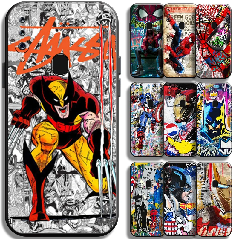 Marvel Street Graffiti For Samsung Galaxy A60 Phone Case Back Black Soft Cover Shockproof Shell Carcasa Full Protection
Marvel Street Graffiti For Samsung Galaxy A60 Phone Case Back Black Soft Cover Shockproof Shell Carcasa Full Protection