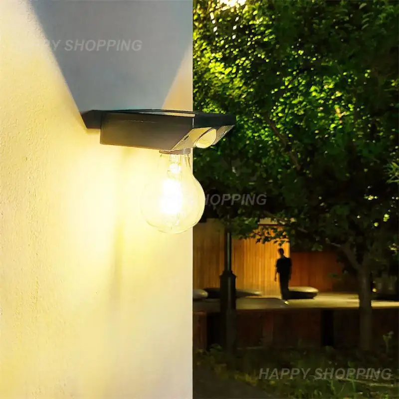 

Pir Motion Sensor 1200mah Waterproof Warm Light For Garden Yard Polycrystalline Silicon Solar Panel New Outdoor Lamp