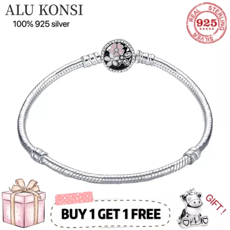 2021 hot sale luxury 100% 925 Sterling Silver pan Bracelet beads Snake Chain Bangle Fit Original Charms For Women DIY Jewelry
2021 hot sale luxury 100% 925 Sterling Silver pan Bracelet beads Snake Chain Bangle Fit Original Charms For Women DIY Jewelry