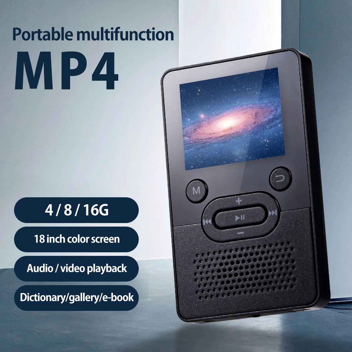 MP4 Music Player T9 1.8 inch 4GB/8GB/16GB Mini MP3 MP4 HIFI Music Player Mini Walkman Support TXT E-Book Stopwatch FM Recorder
MP4 Music Player T9 1.8 inch 4GB/8GB/16GB Mini MP3 MP4 HIFI Music Player Mini Walkman Support TXT E-Book Stopwatch FM Recorder