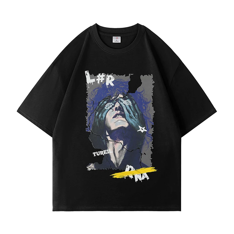 Summer Men's T-shirt Short Sleeve Top Clothing Fashion O Collar Tees Cotton Casual Printing Loose Movafag
Summer Men's T-shirt Short Sleeve Top Clothing Fashion O Collar Tees Cotton Casual Printing Loose Movafag