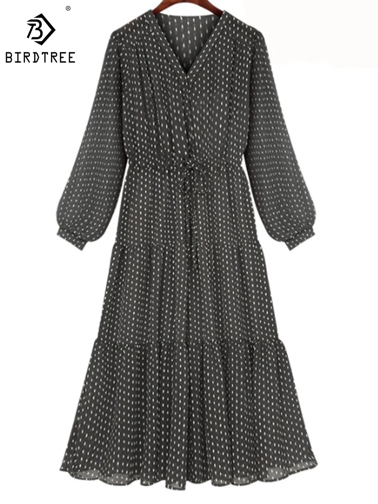 Spring Autumn Women Ladies V Neck Long Sleeve T-Shirt Dress Patchwork Dot Print Robe Dress D24304X
Spring Autumn Women Ladies V Neck Long Sleeve T-Shirt Dress Patchwork Dot Print Robe Dress D24304X