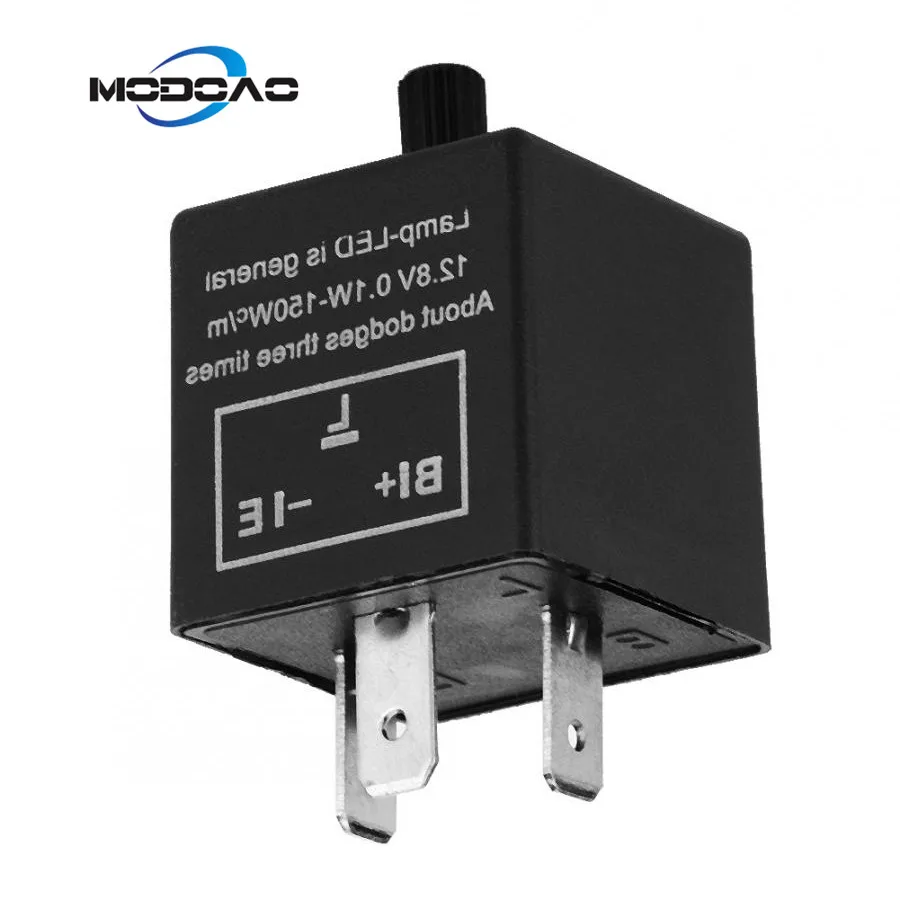 3pins Car Motorcycle LED Flasher Relay 12V Universal Electronic Adjustable Freauency LED Turn Signal Light Blinker Flasher Relay
3pins Car Motorcycle LED Flasher Relay 12V Universal Electronic Adjustable Freauency LED Turn Signal Light Blinker Flasher Relay