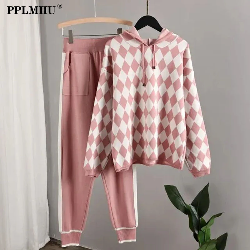 Женский брючный костюм с цветочным принтом, блузка составного кроя с длинным рукавом и высокой талией в Корейском стиле 
Женский брючный костюм с цветочным принтом, блузка составного кроя с длинным рукавом и высокой талией в Корейском стиле