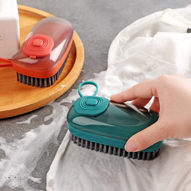 Automatic liquid-filling laundry brush multi-functional soft-hair shoe-washing clothes board brush creative cleaning brush
Automatic liquid-filling laundry brush multi-functional soft-hair shoe-washing clothes board brush creative cleaning brush