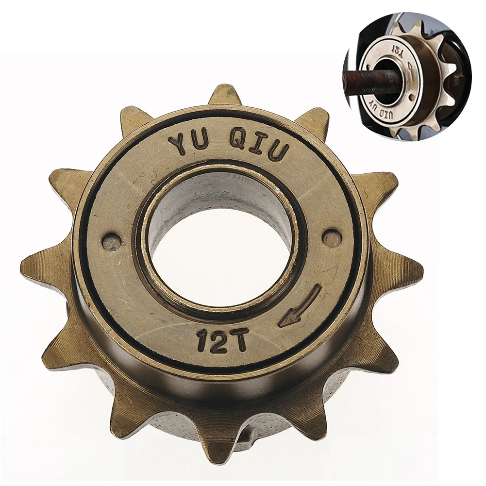 18/34mm Single Speed Bicycle Freewheel Flywheel Sprocket Gear Steel 12/14/16/18T Teeth Bicycle Accessories
18/34mm Single Speed Bicycle Freewheel Flywheel Sprocket Gear Steel 12/14/16/18T Teeth Bicycle Accessories
