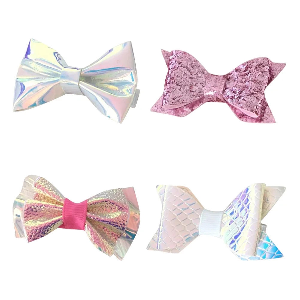 Hair Bow Bows Clips Glitter Sequins Clip Bowknot Pin Sparkly Hairpin Pigtail Girls Holographic Alligatorrainbow Barrettes
Hair Bow Bows Clips Glitter Sequins Clip Bowknot Pin Sparkly Hairpin Pigtail Girls Holographic Alligatorrainbow Barrettes
