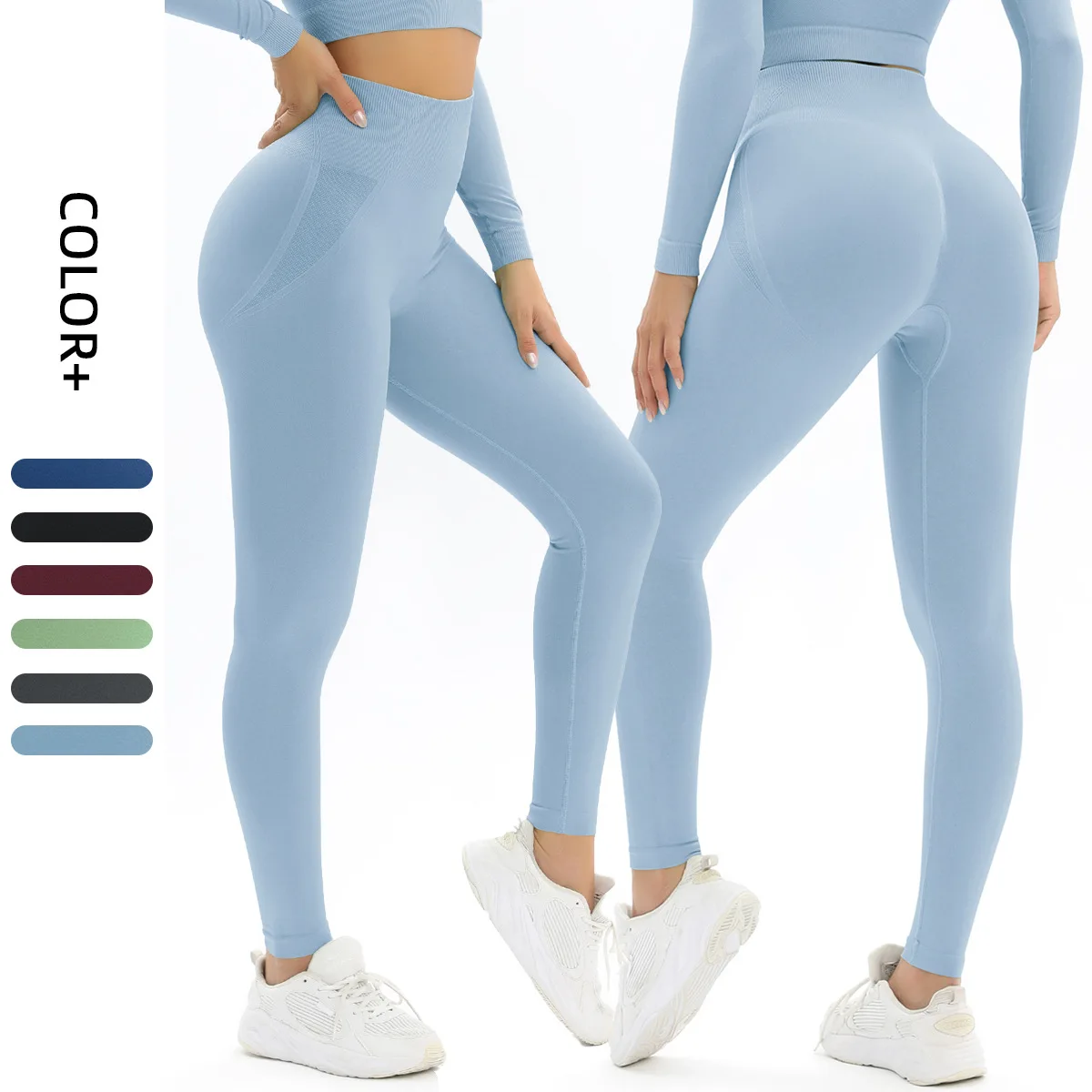 Peach Hip Yoga Pants Women's Hip Lifting High Waist Elastic Training Pants Outdoor Running Sports Fitness Pants
Peach Hip Yoga Pants Women's Hip Lifting High Waist Elastic Training Pants Outdoor Running Sports Fitness Pants