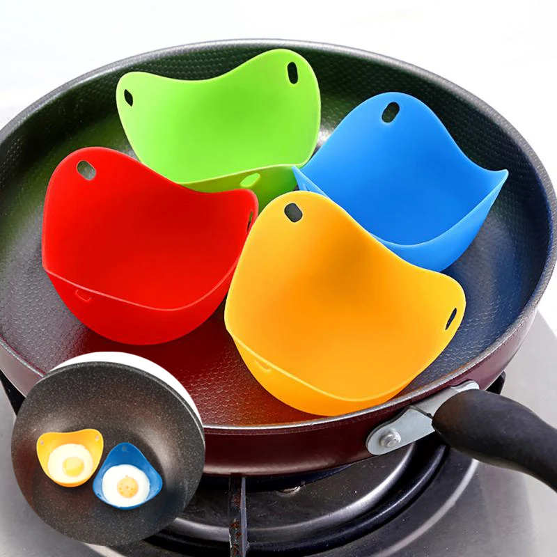 1pc/4pcs Silicone Egg Poacher Pods Poaching Pan Mold Egg Cooker Tool Accessory Cook Egg Tray Holder Gadget Kitchen Accessories
1pc/4pcs Silicone Egg Poacher Pods Poaching Pan Mold Egg Cooker Tool Accessory Cook Egg Tray Holder Gadget Kitchen Accessories