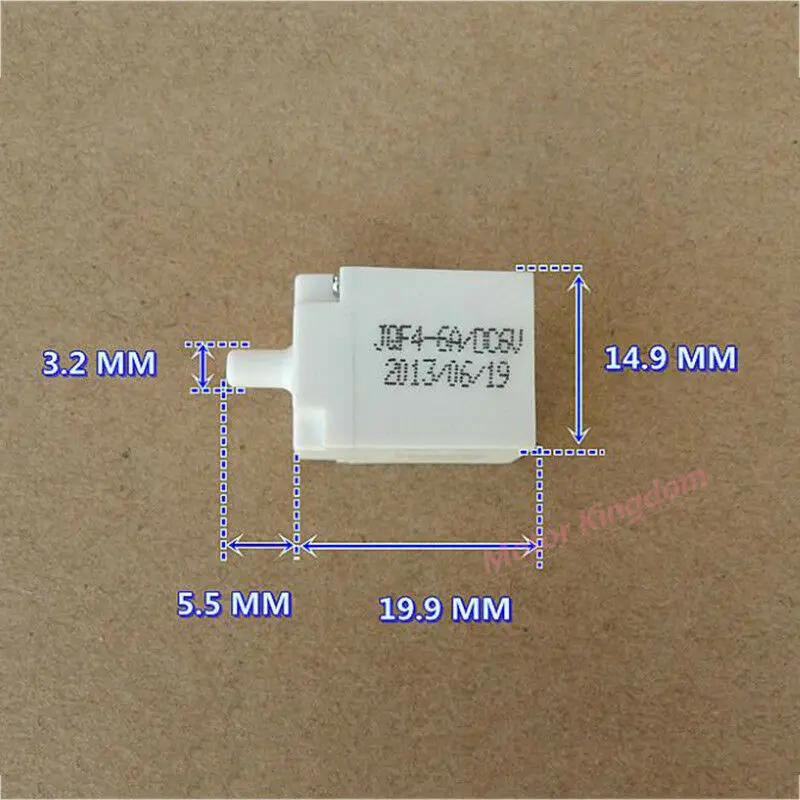 DC 6V JQF4-6A 15mm*20mm Small Mini Electric Linear Solenoid Valve N/O Normally Open Blood Pressure Monitor Exhaust Air valve
DC 6V JQF4-6A 15mm*20mm Small Mini Electric Linear Solenoid Valve N/O Normally Open Blood Pressure Monitor Exhaust Air valve