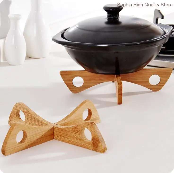 Tray Rack Detachable Wood Table Mat Kitchen Pot Heat Insulated Cooling Dish Potholders Gadget Holder
Tray Rack Detachable Wood Table Mat Kitchen Pot Heat Insulated Cooling Dish Potholders Gadget Holder