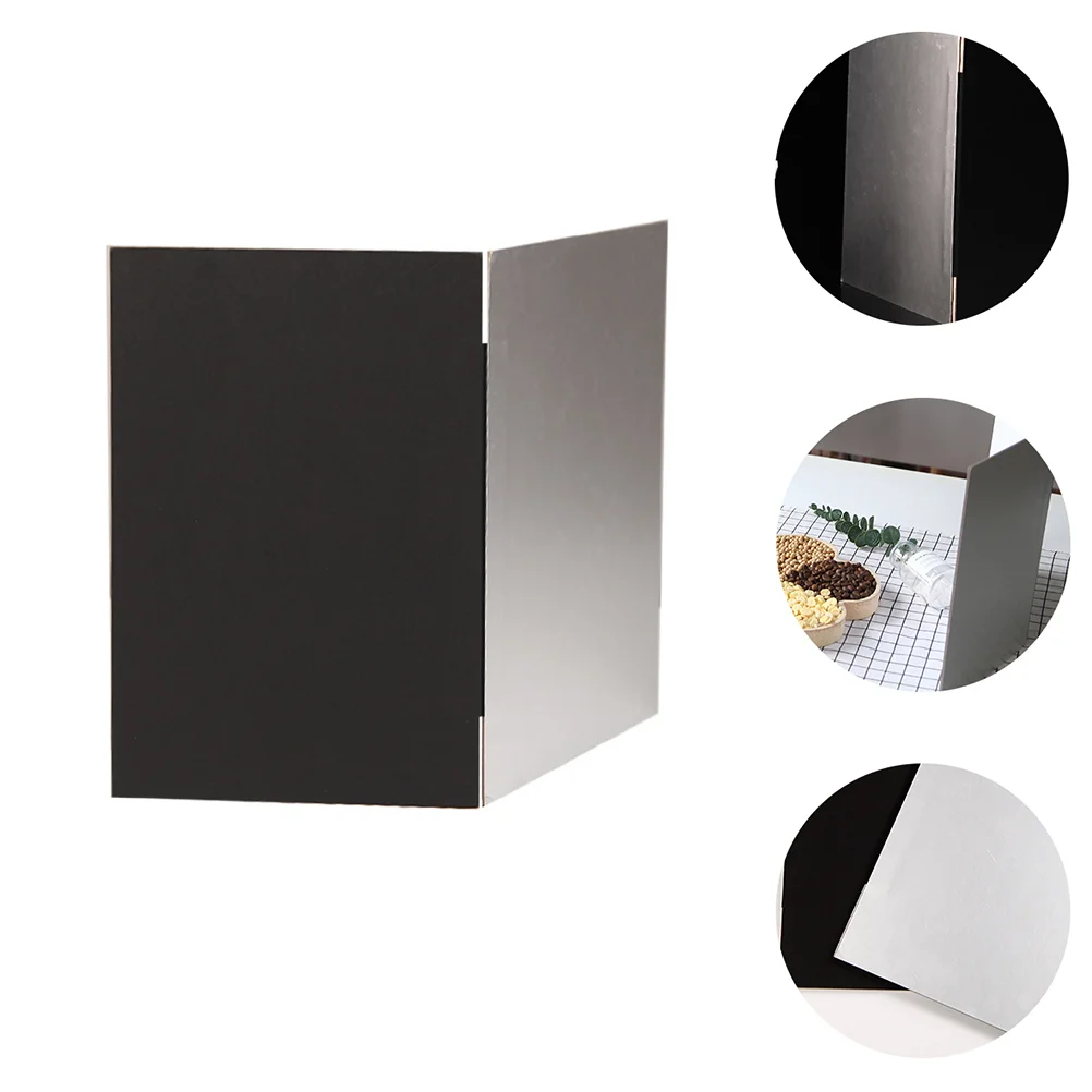 Board Reflective Photo Shooting Light Diffuser Folding Display Backdrop Background Black White Photography Tabletop Boards
Board Reflective Photo Shooting Light Diffuser Folding Display Backdrop Background Black White Photography Tabletop Boards