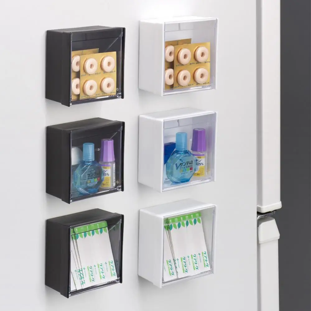 High Quality Storage Box Magnetic Suction Wall-mounted Basket Small Items Hanging Rack Kitchen Refrigerator Storage Basket
High Quality Storage Box Magnetic Suction Wall-mounted Basket Small Items Hanging Rack Kitchen Refrigerator Storage Basket