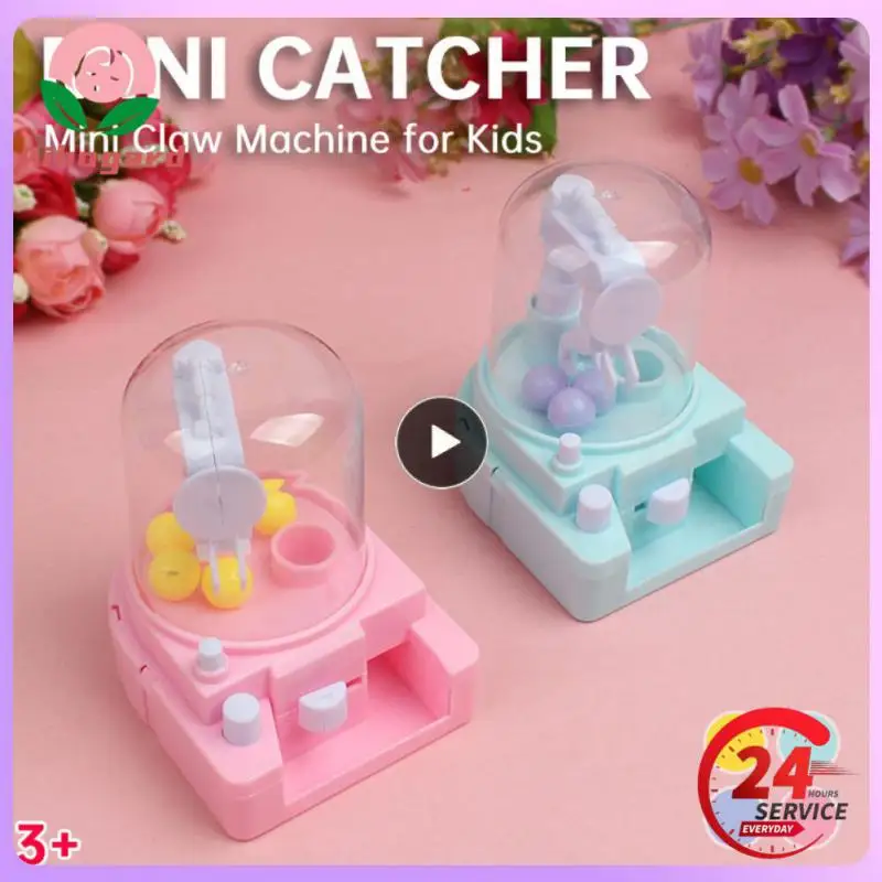 1~10PCS Mini Claw Machine Creative High Quality Hand-eye Game Abs Multi-color Interactive Toys Capsule Machine Educational Toys
1~10PCS Mini Claw Machine Creative High Quality Hand-eye Game Abs Multi-color Interactive Toys Capsule Machine Educational Toys