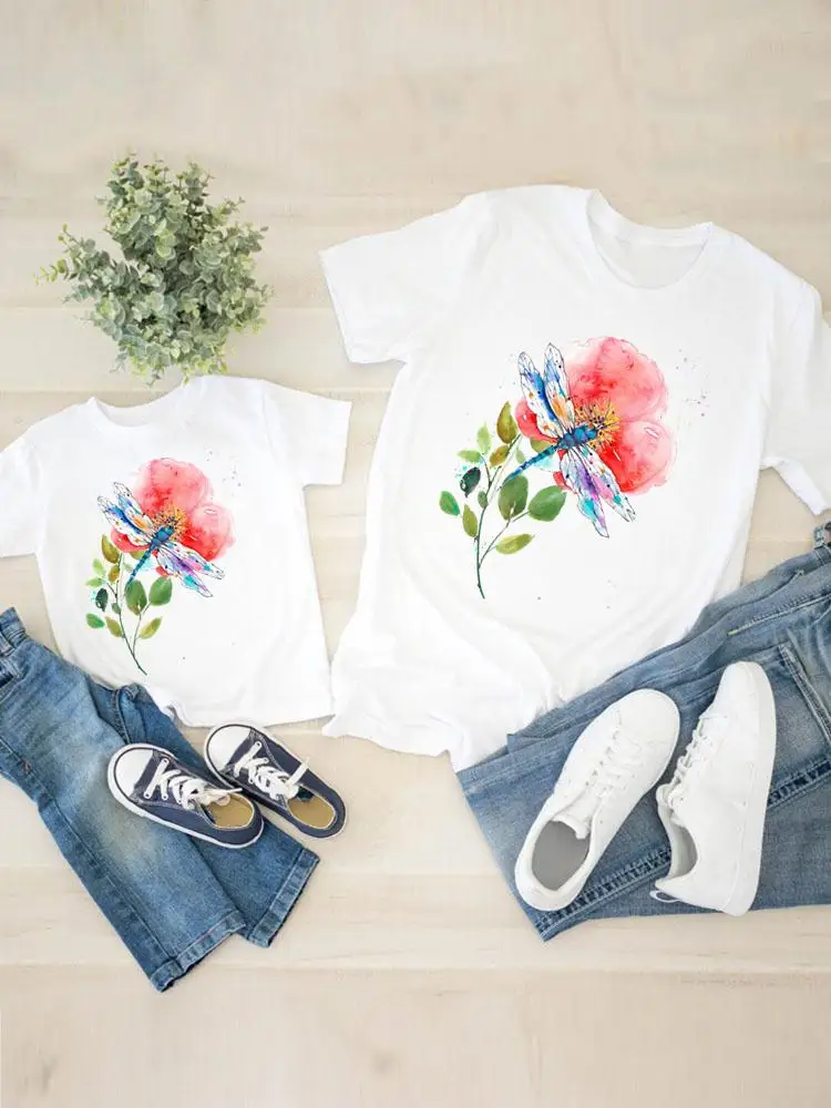 Women Watercolor Dragonfly Child Kid Clothing Boy Girl Summer Family Matching Outfits Mom Mama Mother Tee T-shirt Clothes
Women Watercolor Dragonfly Child Kid Clothing Boy Girl Summer Family Matching Outfits Mom Mama Mother Tee T-shirt Clothes