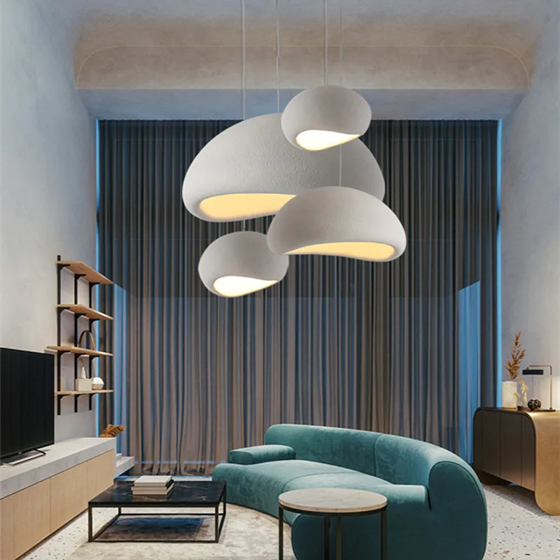 Nordic Wabi-Sabi LED Chandelier Minimalist Dining Room Living Room Bedroom Bar Designer Homestay E27 Decorate Loft Hanging Light
Nordic Wabi-Sabi LED Chandelier Minimalist Dining Room Living Room Bedroom Bar Designer Homestay E27 Decorate Loft Hanging Light