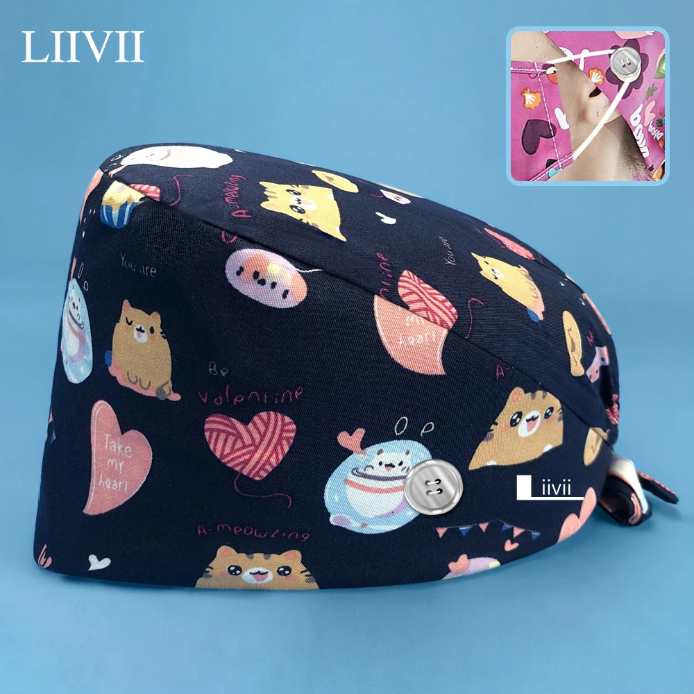 Medical Surgical Cap Unisex Pet Veterinary Work Skull Caps Tieback 100%Cotton Summer Dentistry Work Hat Nurse Doctor Surgery Cap
Medical Surgical Cap Unisex Pet Veterinary Work Skull Caps Tieback 100%Cotton Summer Dentistry Work Hat Nurse Doctor Surgery Cap