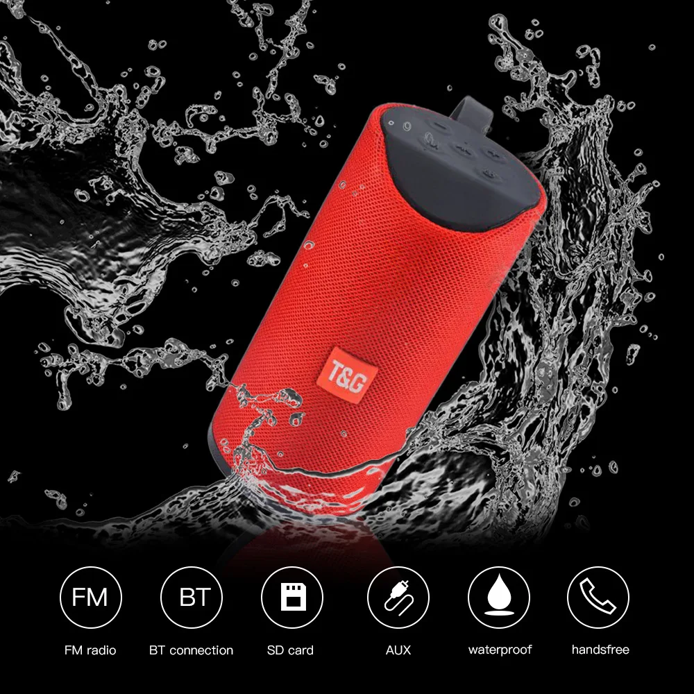 Тканевый Портативный беспроводной Bluetooth-Динамик TG113 Cross-e-commerce, наружный водонепроницаемый мини-динамик с сабвуфером и картой
Тканевый Портативный беспроводной Bluetooth-Динамик TG113 Cross-e-commerce, наружный водонепроницаемый мини-динамик с сабвуфером и картой