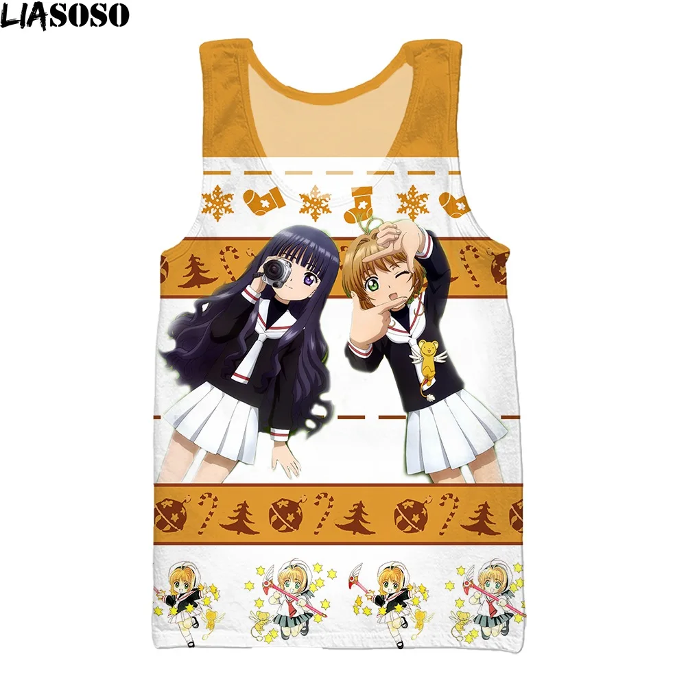 LIASOSO 3d Printing Anime Girl All-match Top Kawaii Sleeveless Vest Comfortable Plus Size Tops Contrasting Colors Loose Tank Top
LIASOSO 3d Printing Anime Girl All-match Top Kawaii Sleeveless Vest Comfortable Plus Size Tops Contrasting Colors Loose Tank Top
