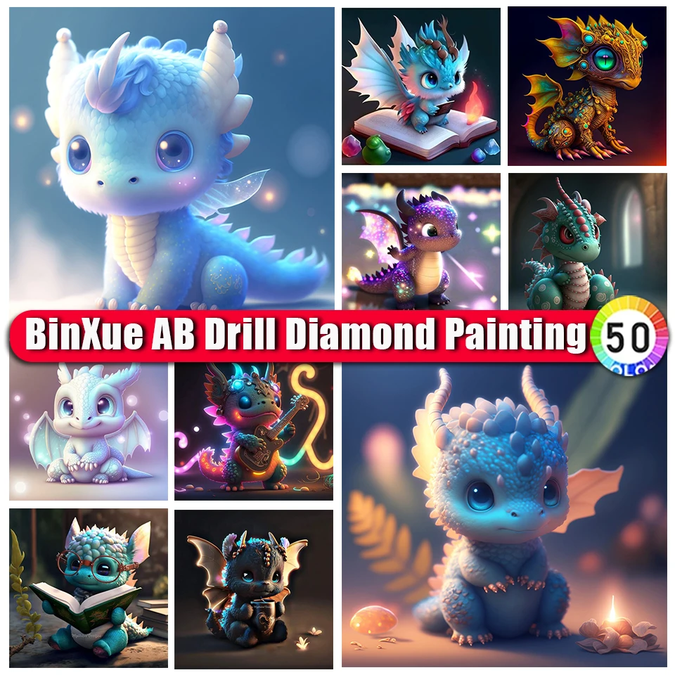 Binxue 2023 Новинка 5D DIY искусство ИИ мультфильм Динозавр AB Алмазная вышивка милые животные искусство живопись ручной работы Мозаика домашний Декор подарок
Binxue 2023 Новинка 5D DIY искусство ИИ мультфильм Динозавр AB Алмазная вышивка милые животные искусство живопись ручной работы Мозаика домашний Декор подарок