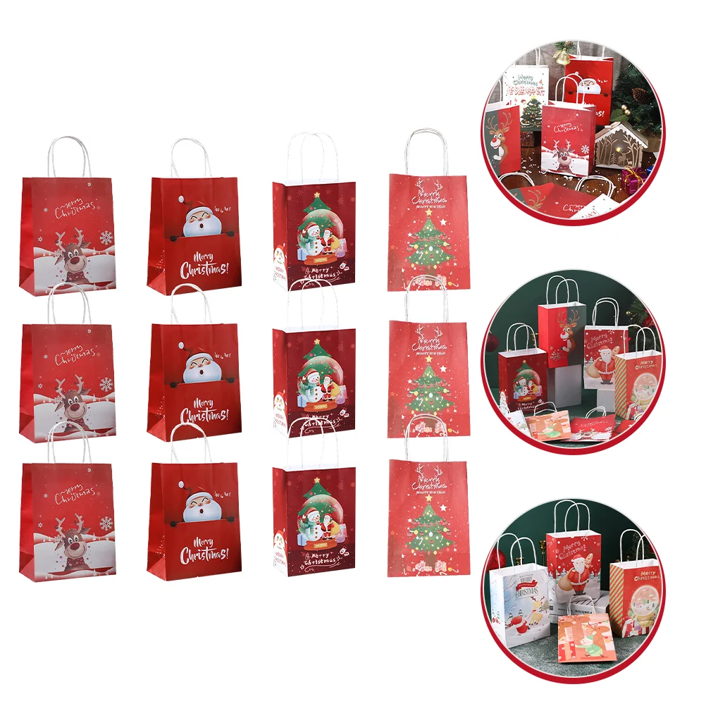 Bags Bag Christmas Gift Partypaper Wrap Holiday Shopping Treat Storage Grocery Candy Favor Santa Reindeerclaus Decoration
Bags Bag Christmas Gift Partypaper Wrap Holiday Shopping Treat Storage Grocery Candy Favor Santa Reindeerclaus Decoration