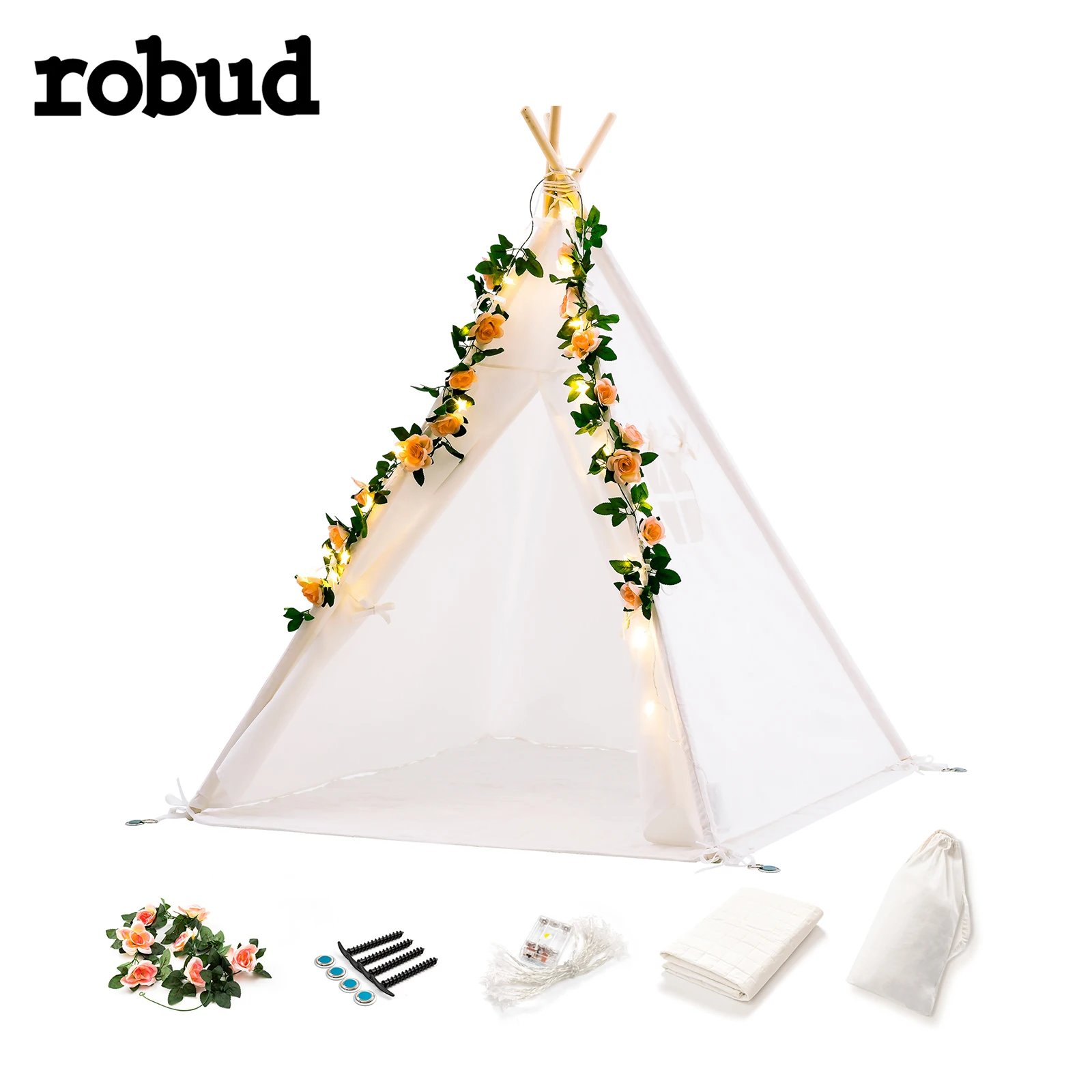Игровой вигвам ROBUD, палатка для детей, для девочек и мальчиков, складная холщовая вигвам палатка, игровой домик с светильник Риком и световой...
Игровой вигвам ROBUD, палатка для детей, для девочек и мальчиков, складная холщовая вигвам палатка, игровой домик с светильник Риком и световой...