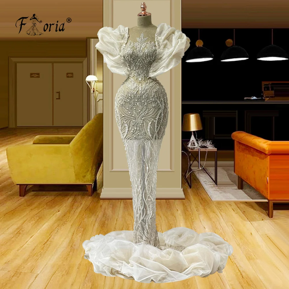 New Design Dubai Mermaid Gorgeous Evening Dress 2023 Plus Size Couture Puff Short Sleeve Long Prom Gown Dresses Robe Mariage
New Design Dubai Mermaid Gorgeous Evening Dress 2023 Plus Size Couture Puff Short Sleeve Long Prom Gown Dresses Robe Mariage