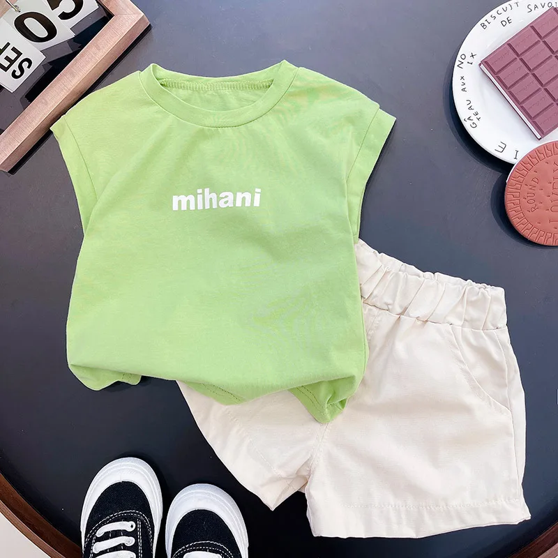 IENENS Baby Boys Girls Clothes Sets O-neck Sleeveless T-shirts + Shorts Suits Summer Toddler Casual Clothing Outfits Kids Wear
IENENS Baby Boys Girls Clothes Sets O-neck Sleeveless T-shirts + Shorts Suits Summer Toddler Casual Clothing Outfits Kids Wear