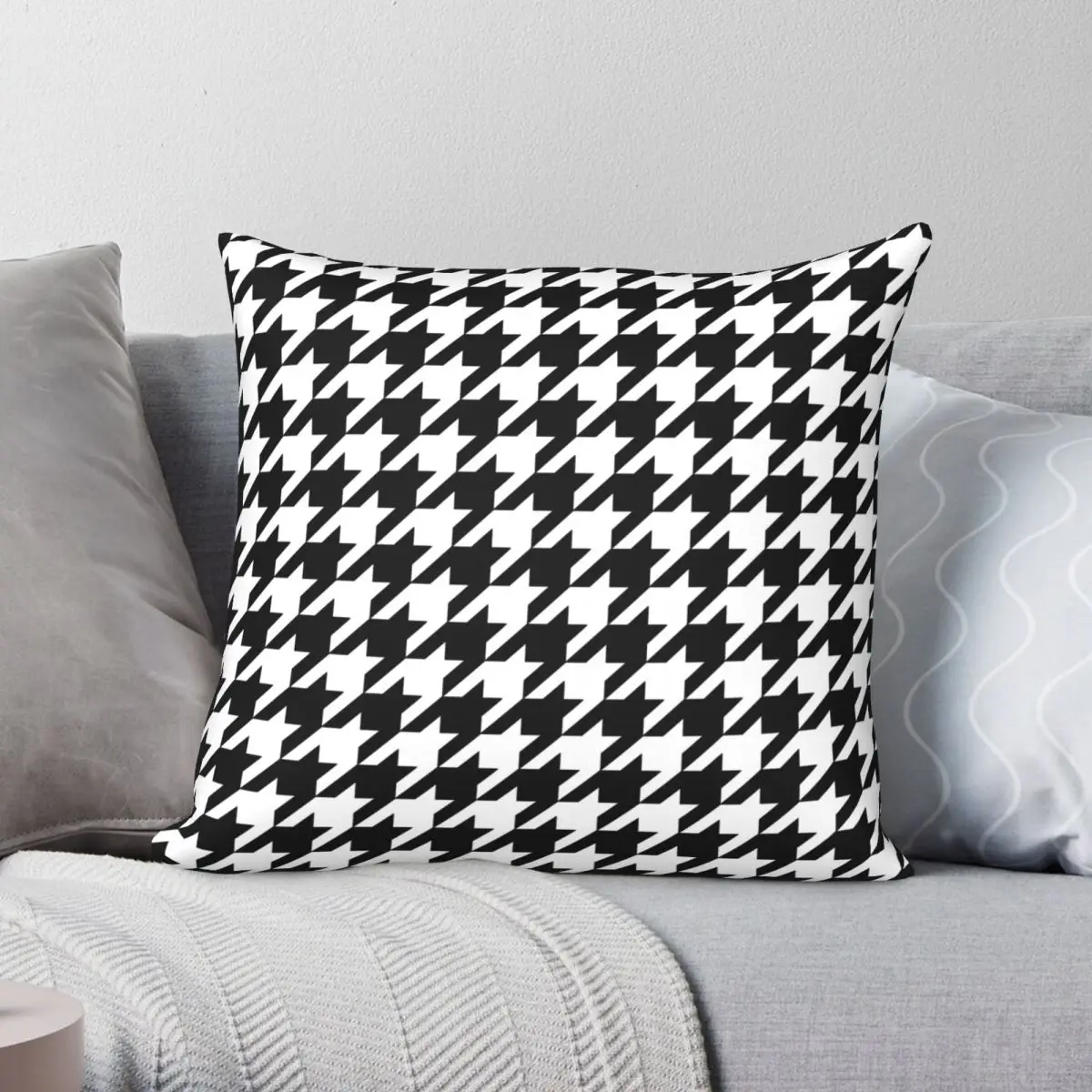 Black And White Houndstooth Pillowcase Polyester Linen Velvet Printed Zip Decor Throw Pillow Case Car Cushion Cover
Black And White Houndstooth Pillowcase Polyester Linen Velvet Printed Zip Decor Throw Pillow Case Car Cushion Cover