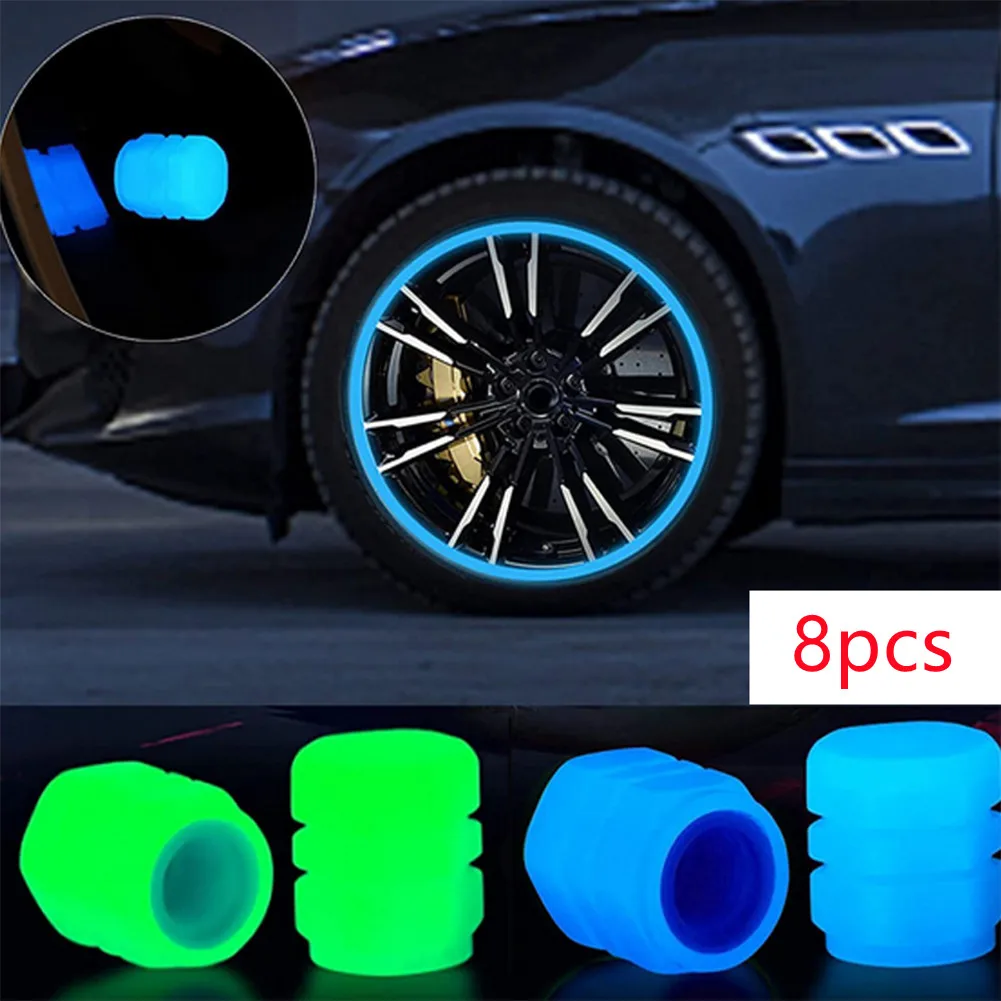 8PCS Universal Fluorescent Car Tire Valve Cap Luminous Car Motorcycle Bike Tire Valve Stem Cap Accessories
8PCS Universal Fluorescent Car Tire Valve Cap Luminous Car Motorcycle Bike Tire Valve Stem Cap Accessories