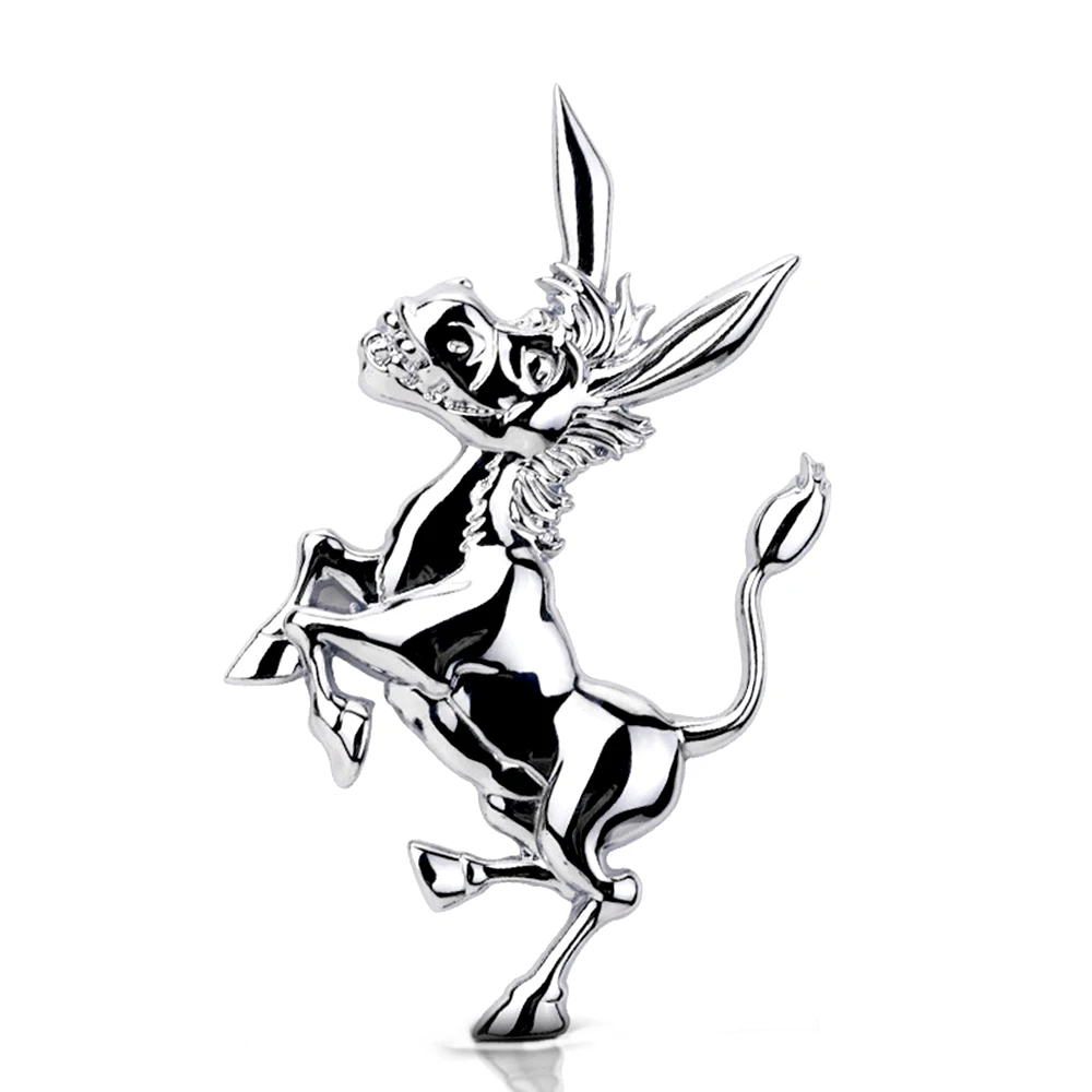 Donkey Horse Car Decal Emblem Badge 3D Premium Metal Donkey Decal Sticker Decoration Cars Trucks Motorcycle Vehicle Universal
Donkey Horse Car Decal Emblem Badge 3D Premium Metal Donkey Decal Sticker Decoration Cars Trucks Motorcycle Vehicle Universal