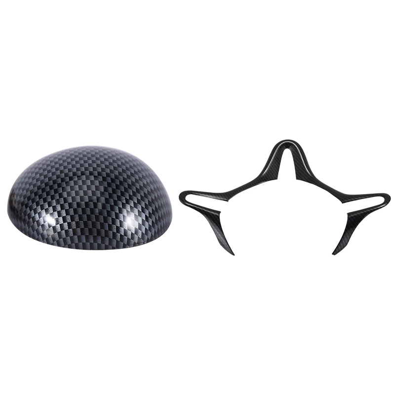 1Pcs Steering Wheel Cover Trim Frame & 1Pcs ABS Carbon Fiber Style A/T Gear Shift Knob Head Grip Cover
1Pcs Steering Wheel Cover Trim Frame & 1Pcs ABS Carbon Fiber Style A/T Gear Shift Knob Head Grip Cover