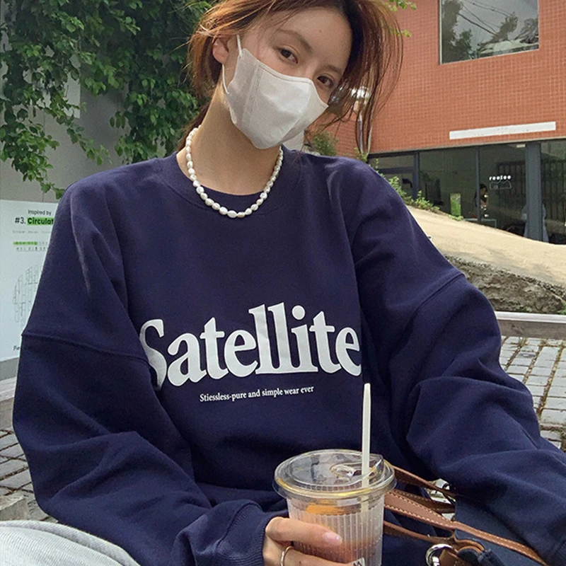 Winter Korean Fashion Women Fleece Sweatshirt Letter Print Hoodie Loose Streetwear Warm O-Neck Pullovers Casual Female Clothes
Winter Korean Fashion Women Fleece Sweatshirt Letter Print Hoodie Loose Streetwear Warm O-Neck Pullovers Casual Female Clothes