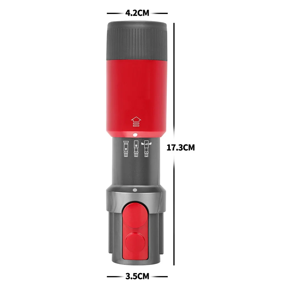 1*Traceless Dust Brushes Head Extension Hose Trigger Lock For Dyson V7 V8 V10 V11 V12 V15 Brand New And High Quality
1*Traceless Dust Brushes Head Extension Hose Trigger Lock For Dyson V7 V8 V10 V11 V12 V15 Brand New And High Quality