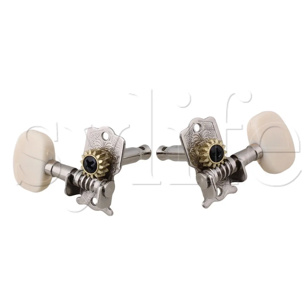 Ivory Color Button Chrome Zinc Alloy 2L+2R UKULELE Tuning Pegs
Ivory Color Button Chrome Zinc Alloy 2L+2R UKULELE Tuning Pegs