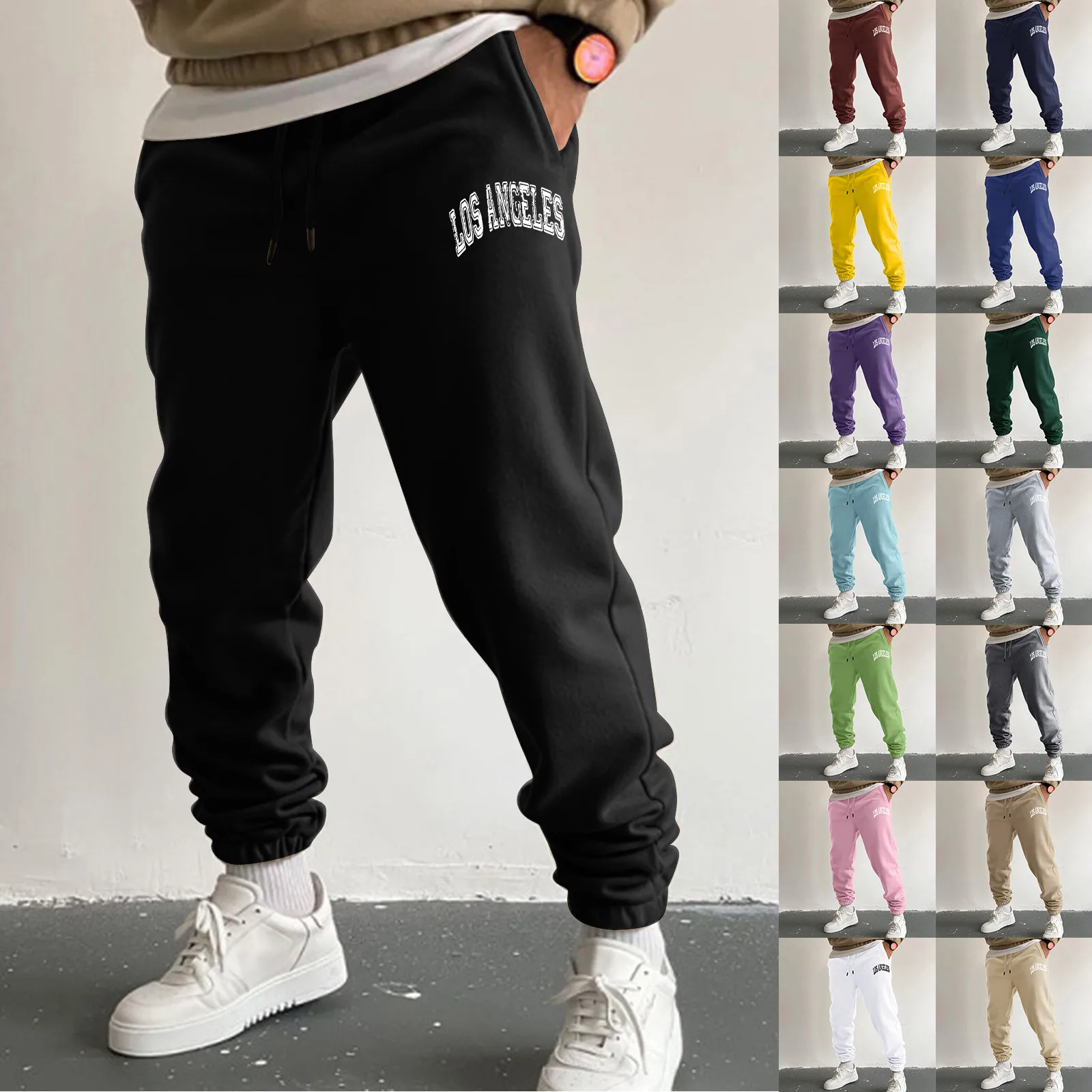 Mens Joggers Casual Pants Fitness Men Sportswear Tracksuit Bottoms Skinny Sweatpants Trousers Black Gyms Jogger Track Pants 2023
Mens Joggers Casual Pants Fitness Men Sportswear Tracksuit Bottoms Skinny Sweatpants Trousers Black Gyms Jogger Track Pants 2023