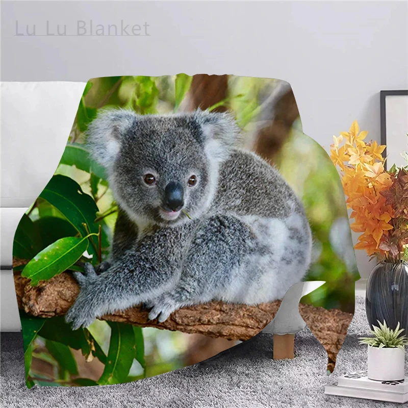 Australian Koala Bear Flannel Blankets 3D Print Animal Sofa Travel Teens Women Men for Living Portable Travel Student Blanket
Australian Koala Bear Flannel Blankets 3D Print Animal Sofa Travel Teens Women Men for Living Portable Travel Student Blanket