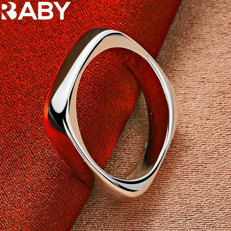 925 Sterling Silver Square Zircon Ring For Women Man Wedding Party Fashion Individuality Simple Jewelry Popular Accessories
925 Sterling Silver Square Zircon Ring For Women Man Wedding Party Fashion Individuality Simple Jewelry Popular Accessories