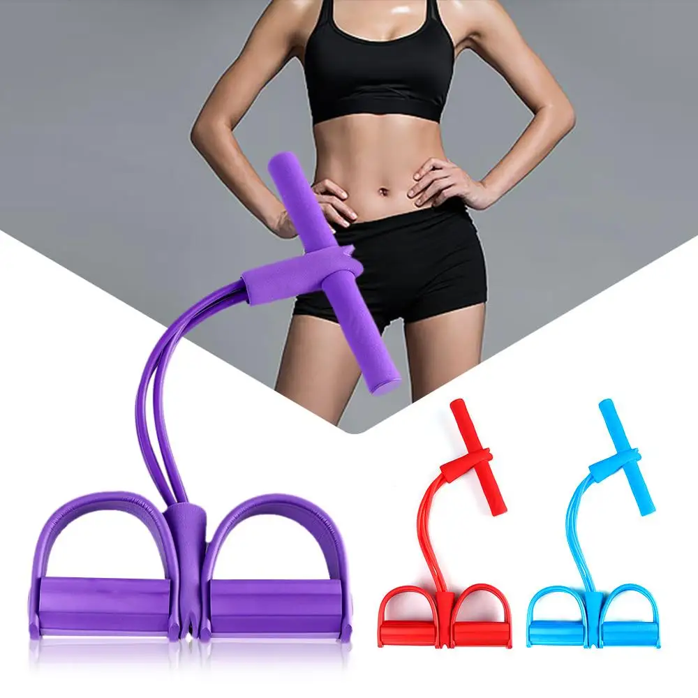 Fitness Gym 4 Tube Resistance Elastic Bands Latex Pedal Exerciser Sit-up Pull Rope Expander Yoga Equipment Pilates Workout
Fitness Gym 4 Tube Resistance Elastic Bands Latex Pedal Exerciser Sit-up Pull Rope Expander Yoga Equipment Pilates Workout