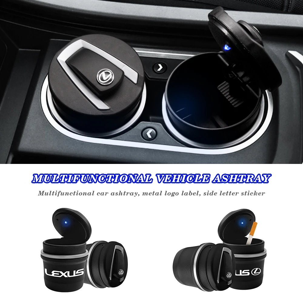 Car Ashtray Flame Retardant Cigarette Holder Universal High Quality Simple Beautiful Convenient Life Metal Car Logo For LEXUS
Car Ashtray Flame Retardant Cigarette Holder Universal High Quality Simple Beautiful Convenient Life Metal Car Logo For LEXUS