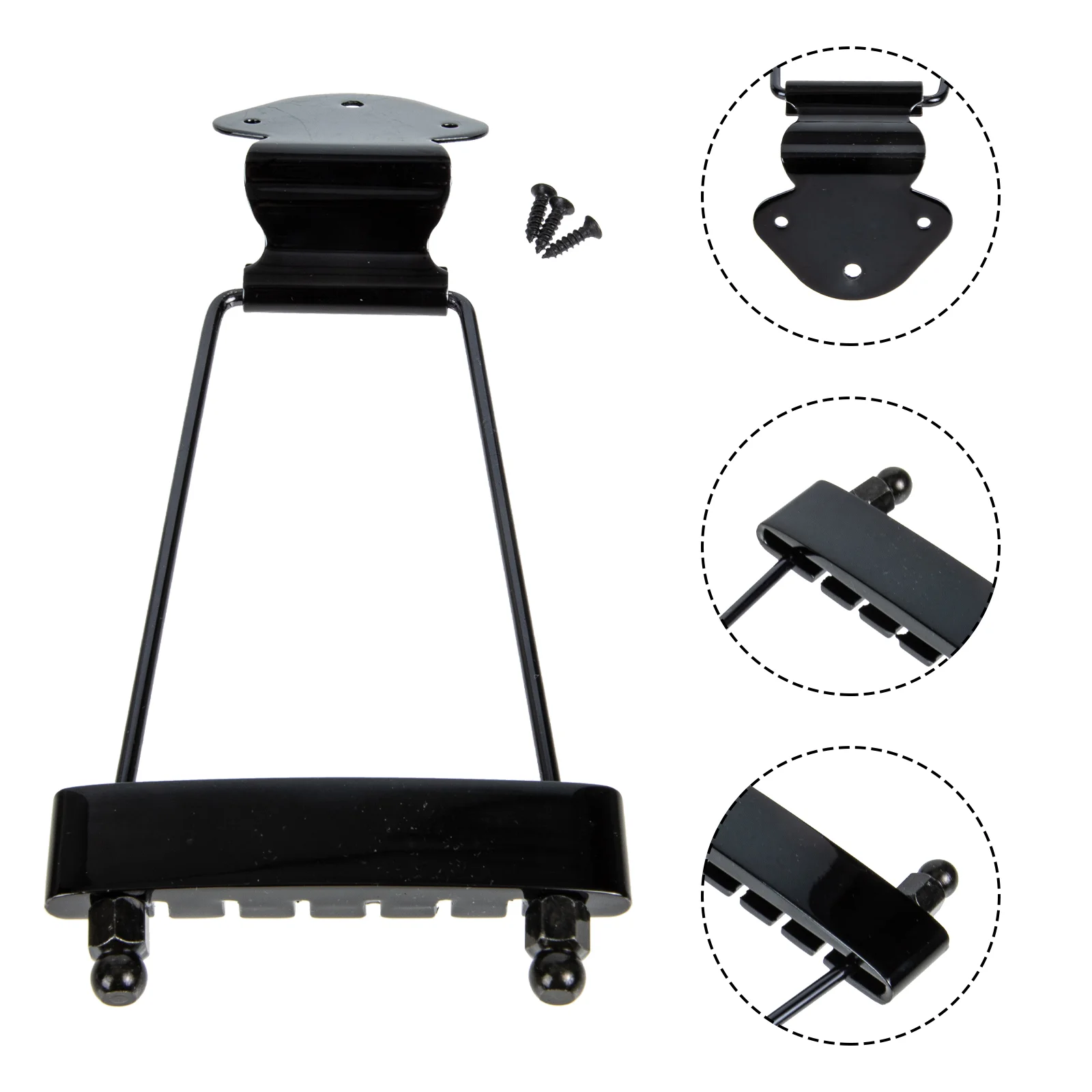 Bridge Tailpiece Guitar Replacement Parts Strain Plate Musical Instrument Supply Accessory Saddle
Bridge Tailpiece Guitar Replacement Parts Strain Plate Musical Instrument Supply Accessory Saddle