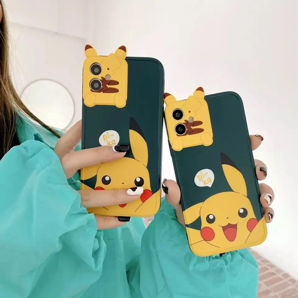 New Hot Pokemon Pikachu Stereo Camera Phone Case For IPhone 6S/7/8P/X/XR/XS/XSMAX/11/12Pro Phone Couple Case Cover
New Hot Pokemon Pikachu Stereo Camera Phone Case For IPhone 6S/7/8P/X/XR/XS/XSMAX/11/12Pro Phone Couple Case Cover